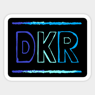 DKR DAKAR SENEGAL Sticker